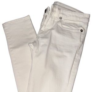 R13 Kate Skinny White Jeans